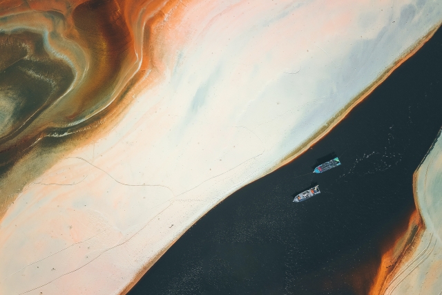 Boote segeln 
