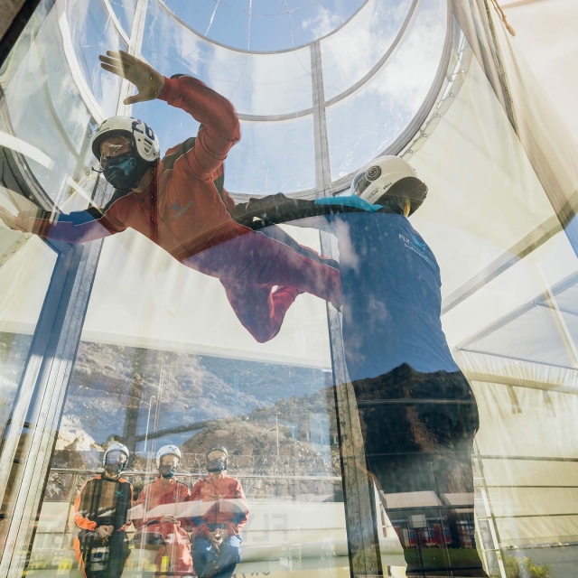  Parachutisme intérieur Gran Canaria 