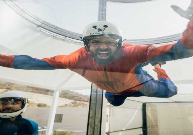 Paracaidismo indoor gran canaria