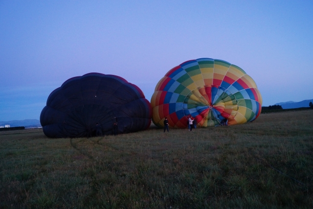  Assemblaggio di mongolfiere a Cordova