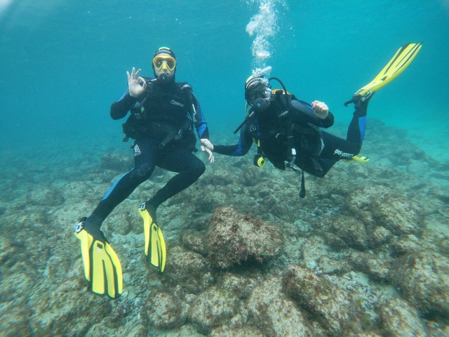 Bautismo de buceo en Fuerteventura