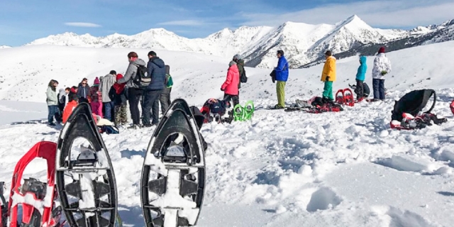  Snowshoe excursion in Vielha 