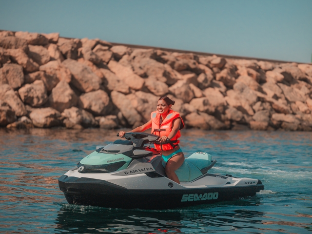 Ruta en jet ski en Málaga