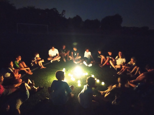 Fogata de campamento