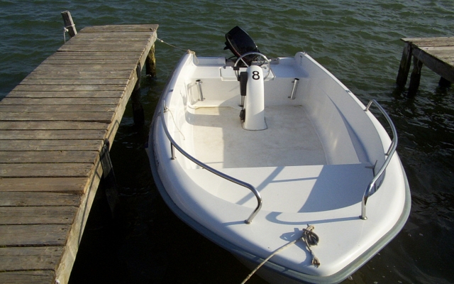 Frontal del bote