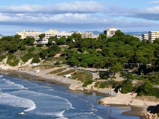  Salou beach from the air 