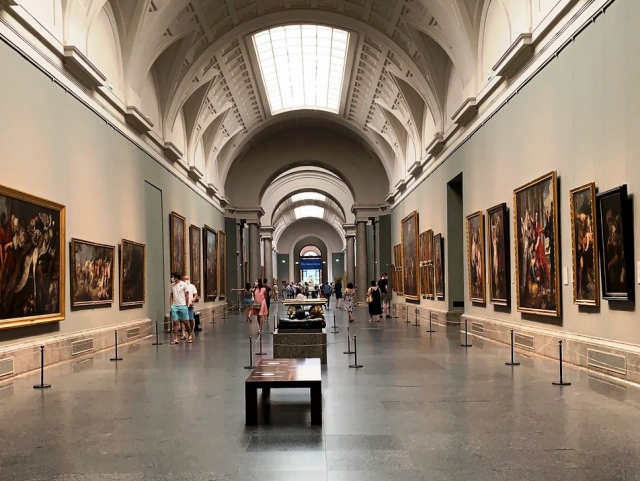  Corridoio principale del il Prado 