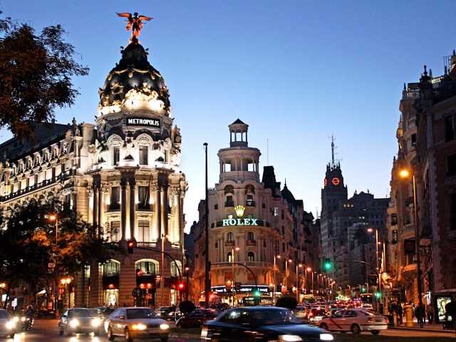  Gran Vía em Madrid 