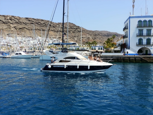  Abfahrt von Puerto de Mogán 