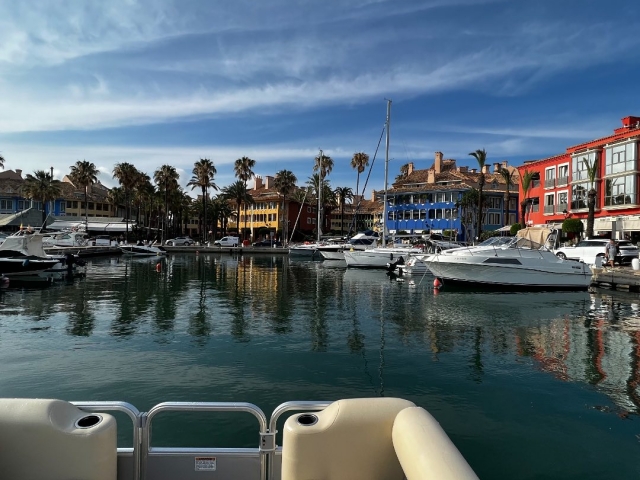 Lancha en Sotogrande