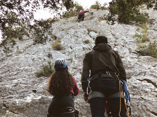  Scalata sulle rocce 