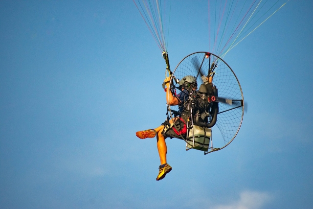 Paramotor en Huelva