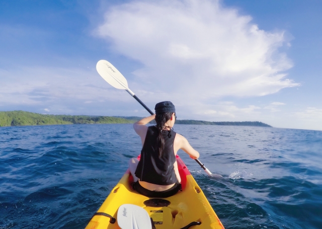 Kayak rental on Rodeira Beach, 2 hours