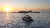 Paseo catamarán al atardecer Bahía de Cádiz, 1'5h