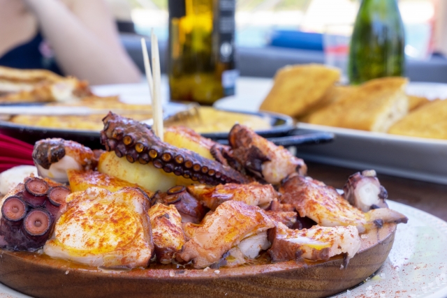  octopus to the Galician 