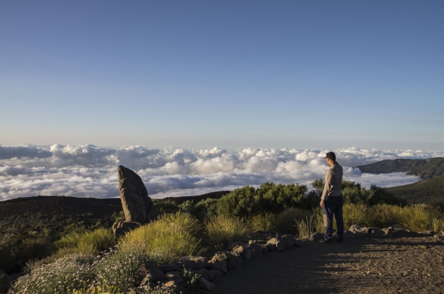Vistas desde el Parque Nacional del Teide