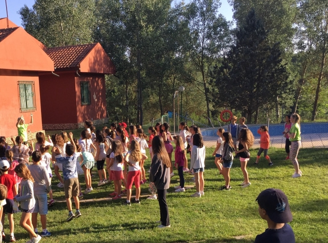  Playing in the camp 