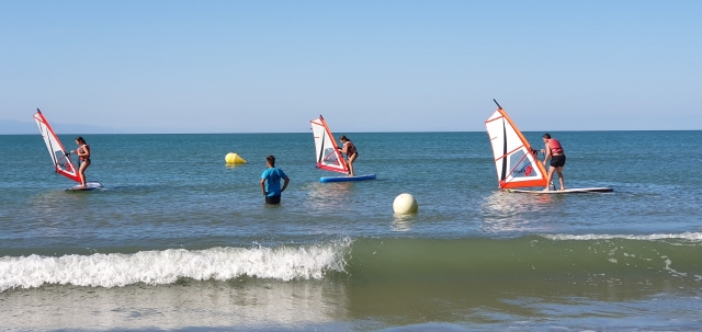  Lezione pratica di Windsurf 