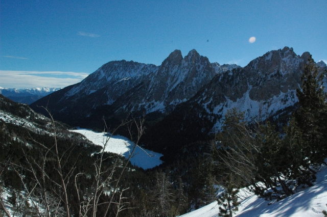  Raquettes au point de vue de Sant Maurici 