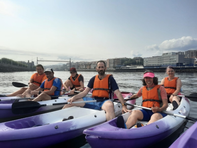  excursion en kayak le long de la côte de Getxo - copie