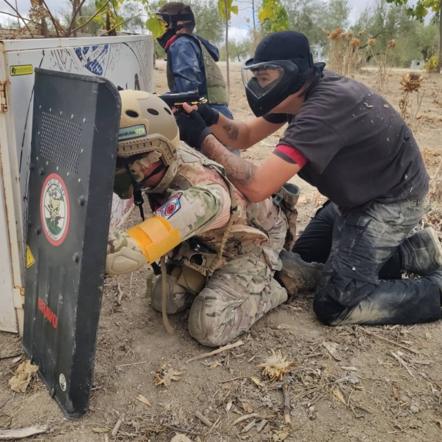  working as a team 