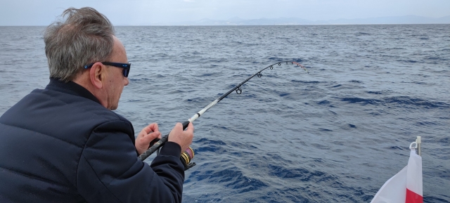 pescando en Mallorca