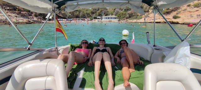  descansar no iate 