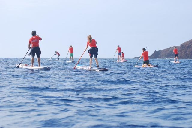 Praticare il paddle surf 