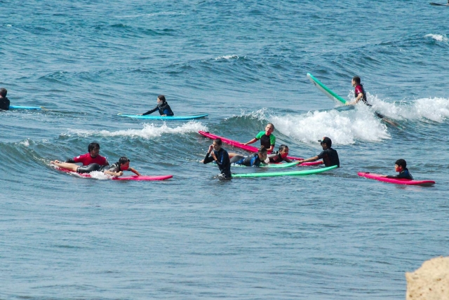 Surfeando en Tenerife