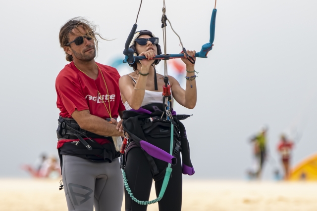 Bautismo de kitesurf