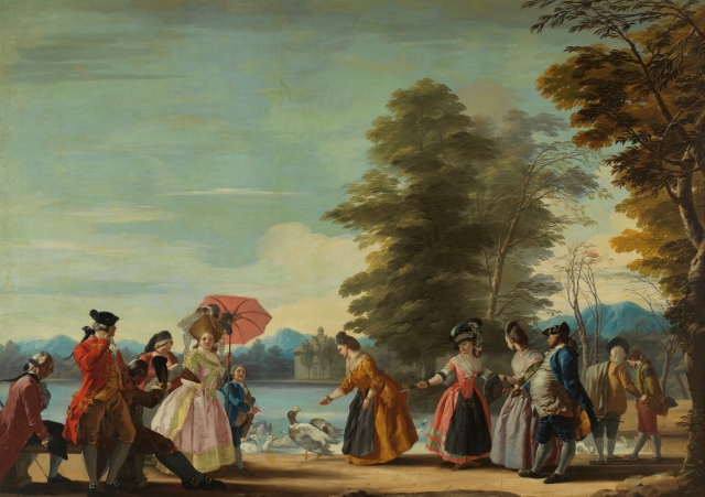 Der Retiro war einer der öffentlichen Orte der Verführung des Hofes 
