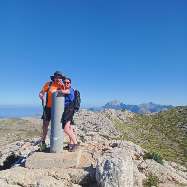 Tocando la cima