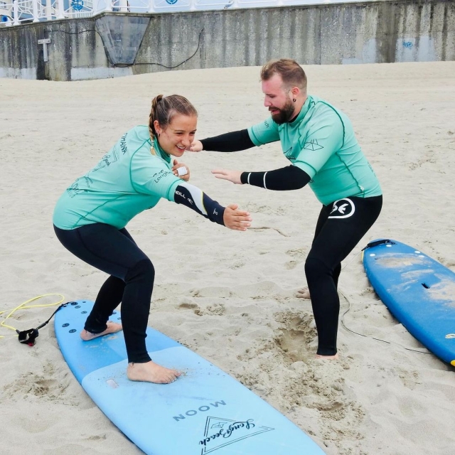 Clases de surf en Salinas