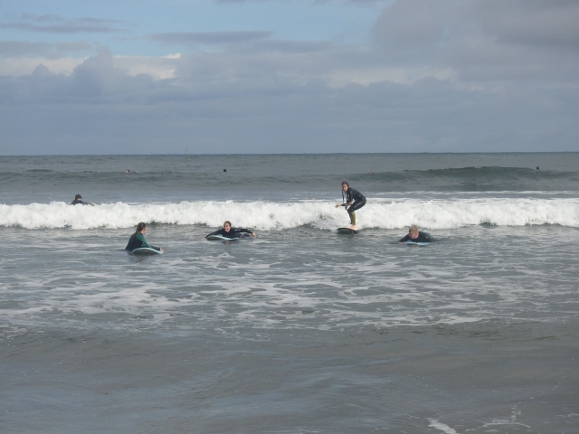 Surfeando en Asturias