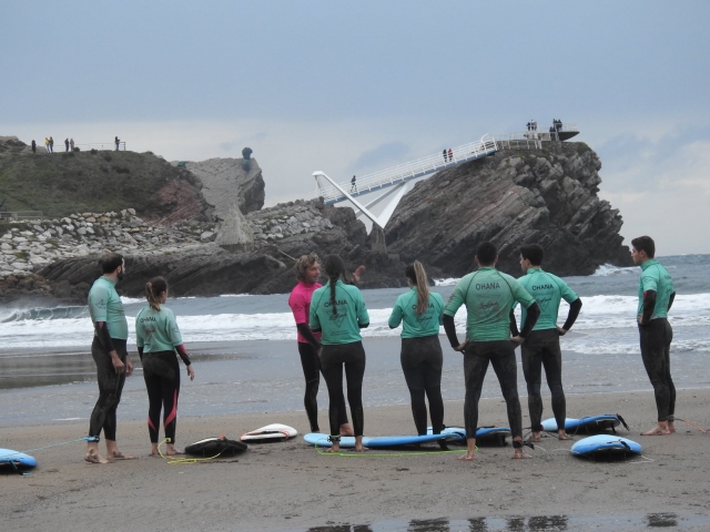 Aprendiendo a surfear