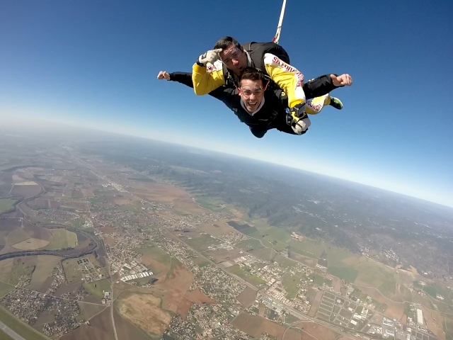  External video of the fall 