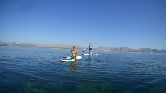  Paddle surf em Maiorca 