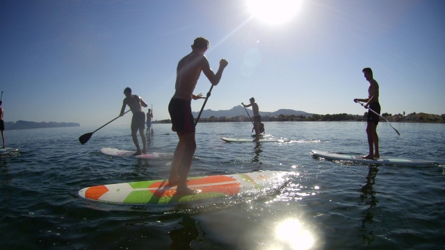 Praticar paddle surf em Maiorca 