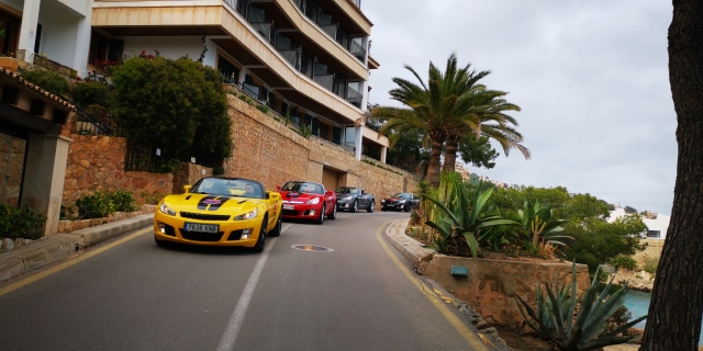Recorrido en descapotable por Mallorca
