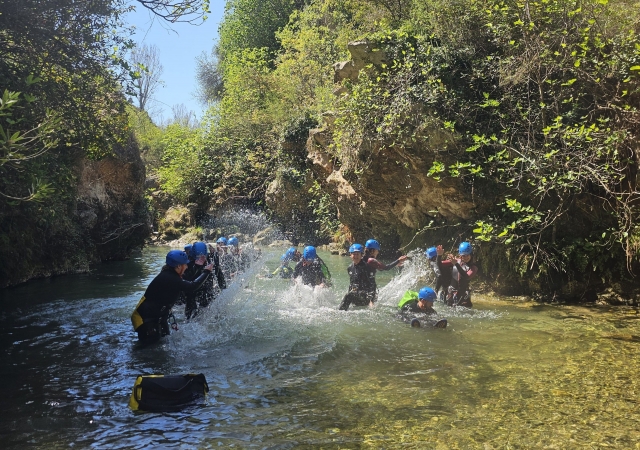  Canyoning in Bolulla 