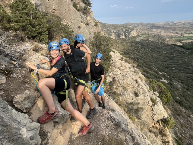  Klettersteig in Huesca 