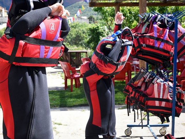  Materiais para rafting 