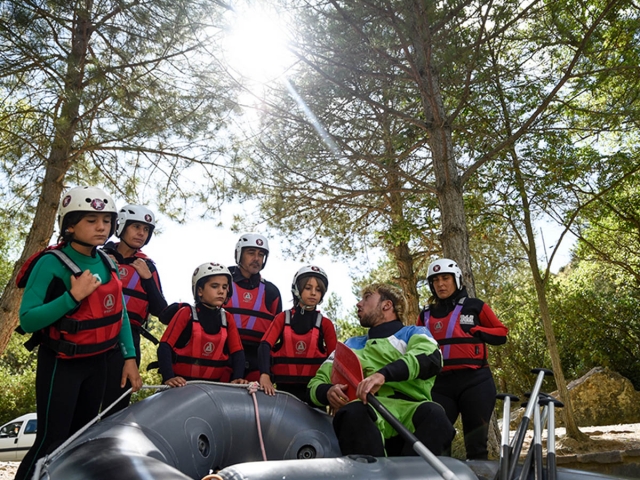  Rafting familiar 