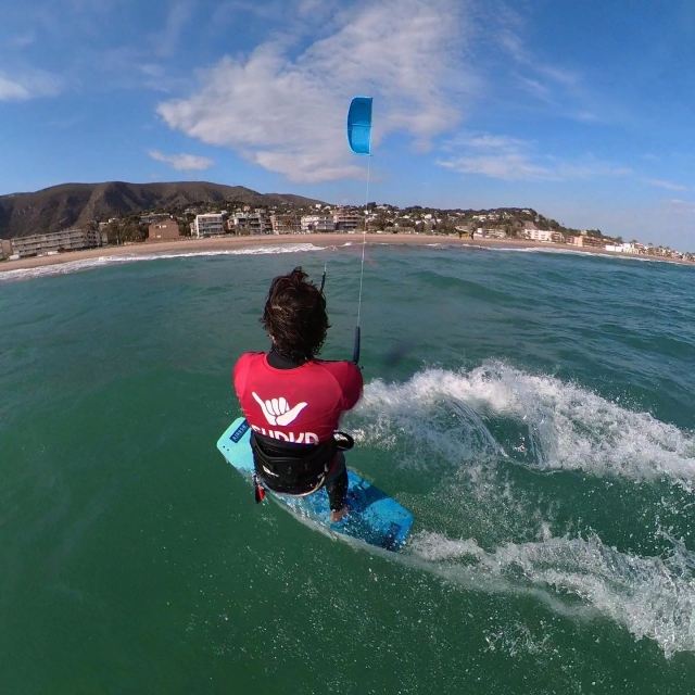 Kitesurf en Las botigas