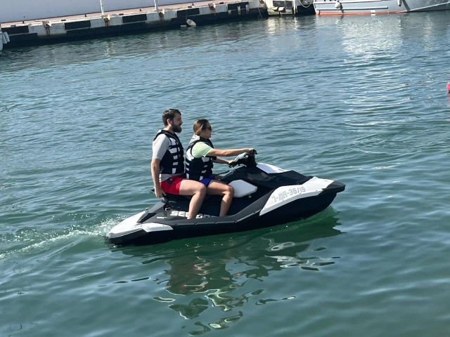  Percorso in moto d'acqua 