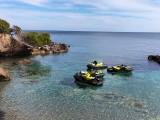 Alquiler de jet ski con licencia Port Cala Bona 1h