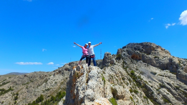 via ferrata en Alicante