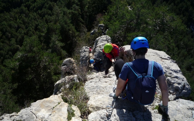  Enjoy a via ferrata in Barcelona