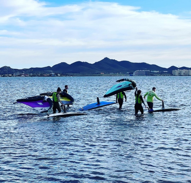  Wing foil no Mar Menor 