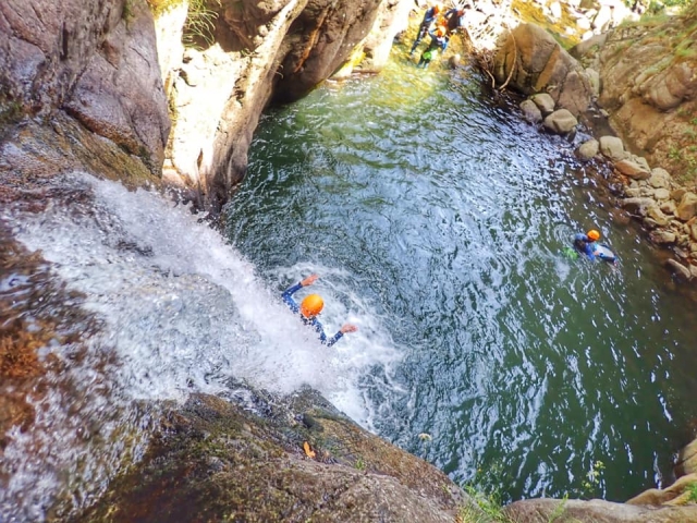 Canyoning in Katalonien 